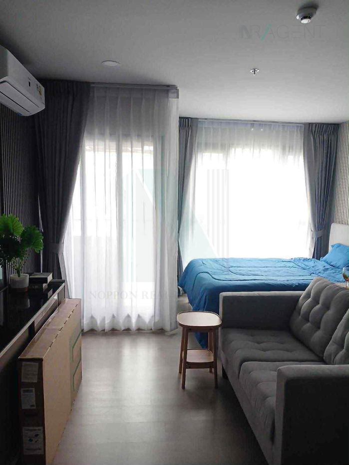 picture ð For Rent Condo ASPIRE ONNUT STATION Building 1, Floor 18,Studio, Room size 28 sqm - 2/8