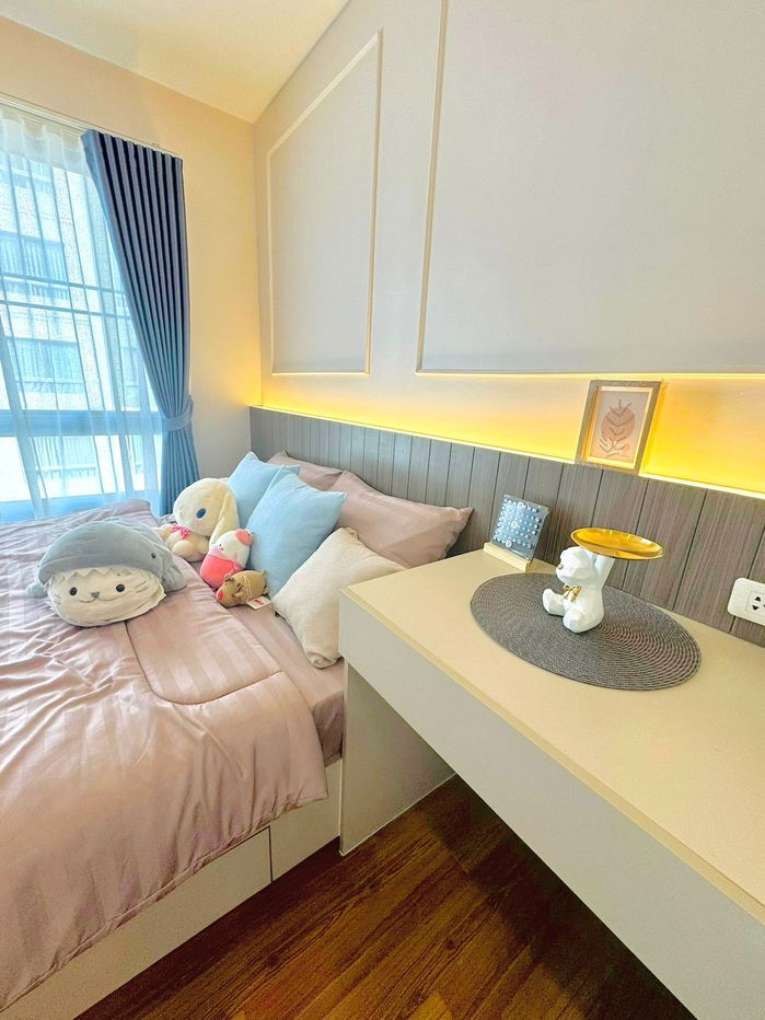 รูป ขาย V condo ลาดกระบัง เฟสB  ห้องทำเลทอง 1.45ล้าน ห้องรีโนเวทใหม่ เก็บสีใหม่ทั้งห้อง - รูปที่ 7/28