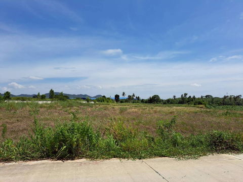 ขายที่ดิน15ไร่ บางละมุง ชลบุรี ใกล้มอเตอร์เวย์ EECแหลมฉบัง เหมาะพัฒนาเป็นโครงการที่พักอาศัย โลจิสติกส์ หรืออุตสาหกรรมเบา