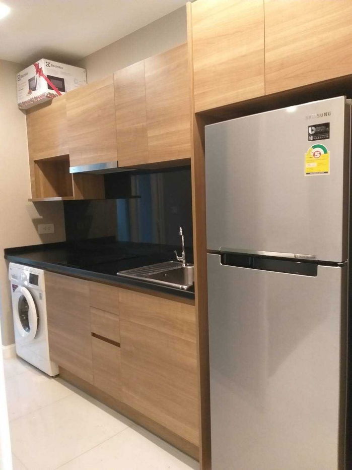 picture For Rent The Metropolis Samrong Condominium 1 Bedroom 1 Bathroom 35 Sq.m. on 2nd Floor C Building Fully Furnished, Ready to move in 12,000 Baht - 8/10