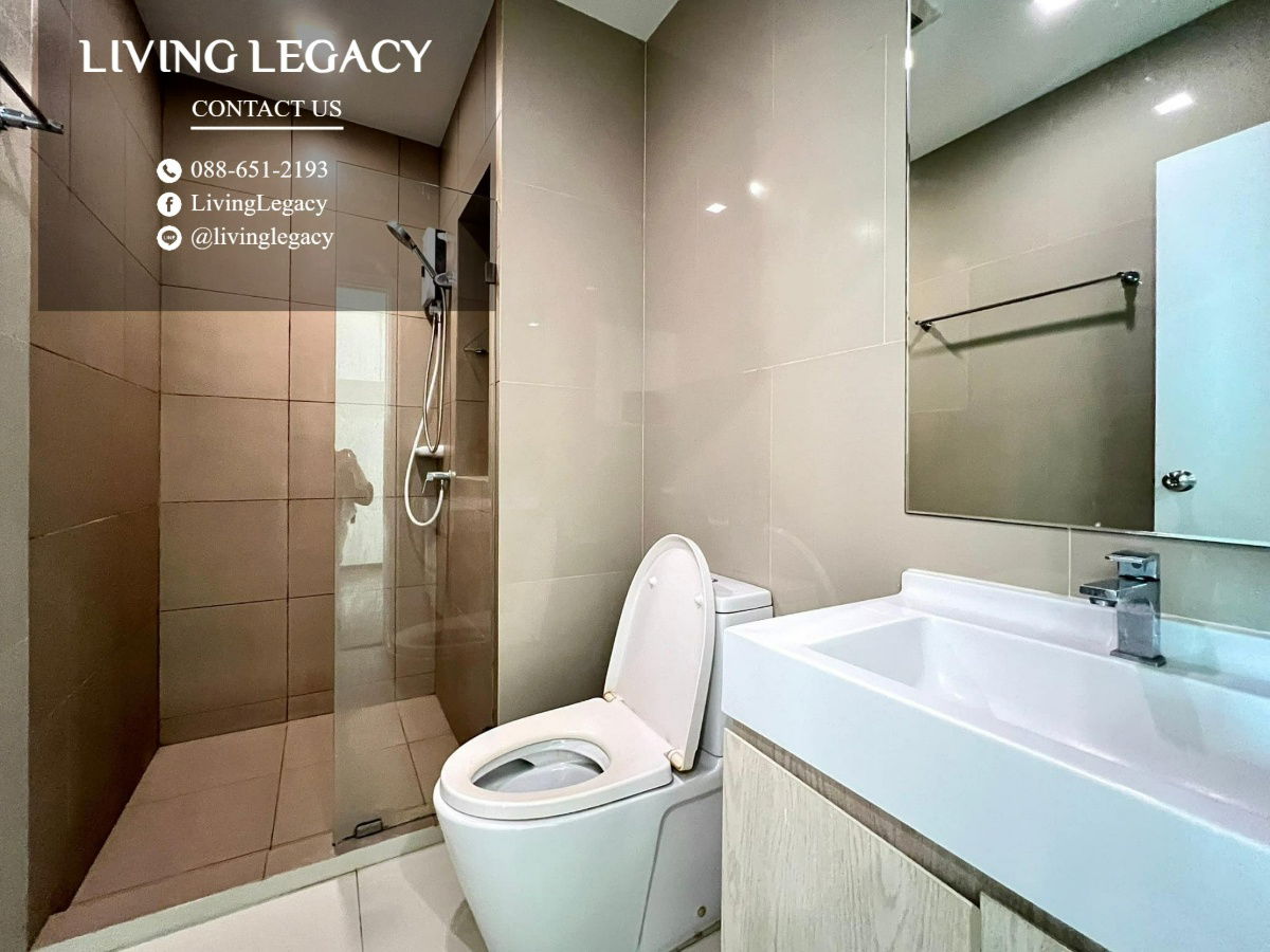 picture SJ4DIA Condo For Rent Rich Park @ Triple Station 28.6 Sq.M. Floor 37 line id : @livinglegacy - 11/13