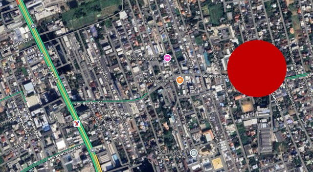 picture Sukumvit101 Punnawithi25-31 6Bed BTS Punnawithi 1.1km.Very large 6m wide. 4-story townhome for rent - 8/8