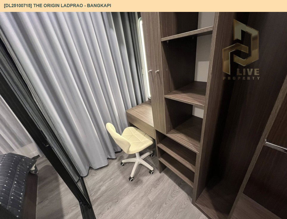 picture DL25100715 Condo for rent, THE ORIGIN LADPRAO - BANGKAPI near -, ready to move in, call urgently 0638692663 LineID @655ebbvc - 5/14