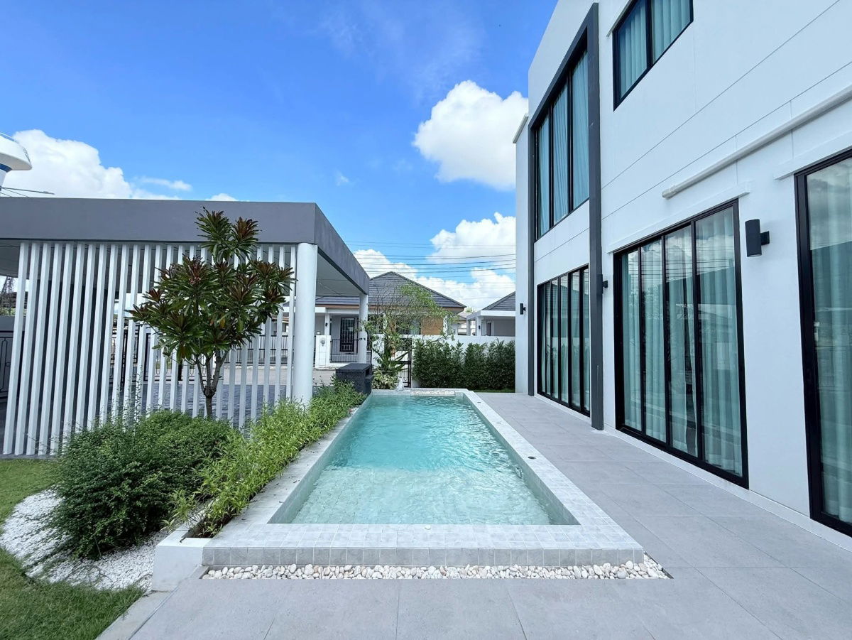 picture 2-storey Pool Villa house, starting at 5.99 million baht, quality location, San Phak Wan - Hang Dong, Chiang Mai - 1/7