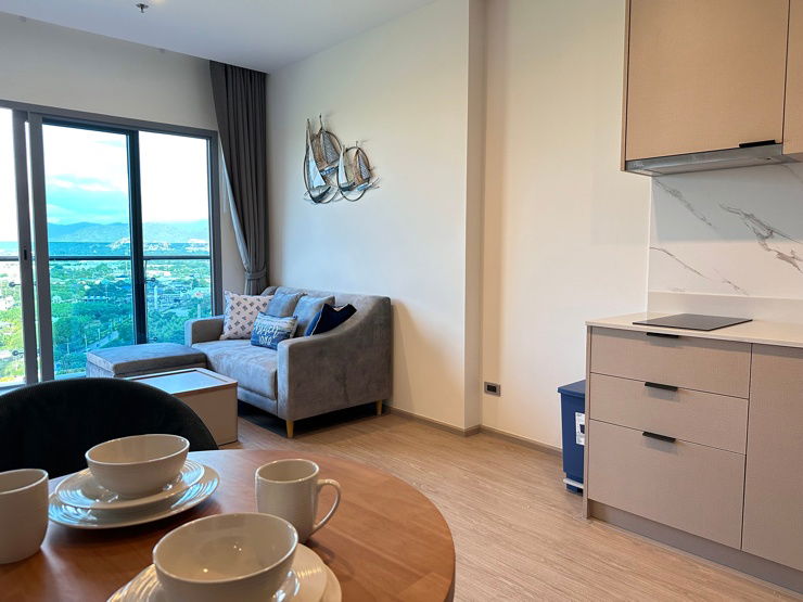 รูป ห้องใหม่ : The Symphony คอนโดบนชายหาดส่วนตัว : 1 bed พื้นที่ 40 ตรม พร้อมเข้าอยู่  - รูปที่ 7/26