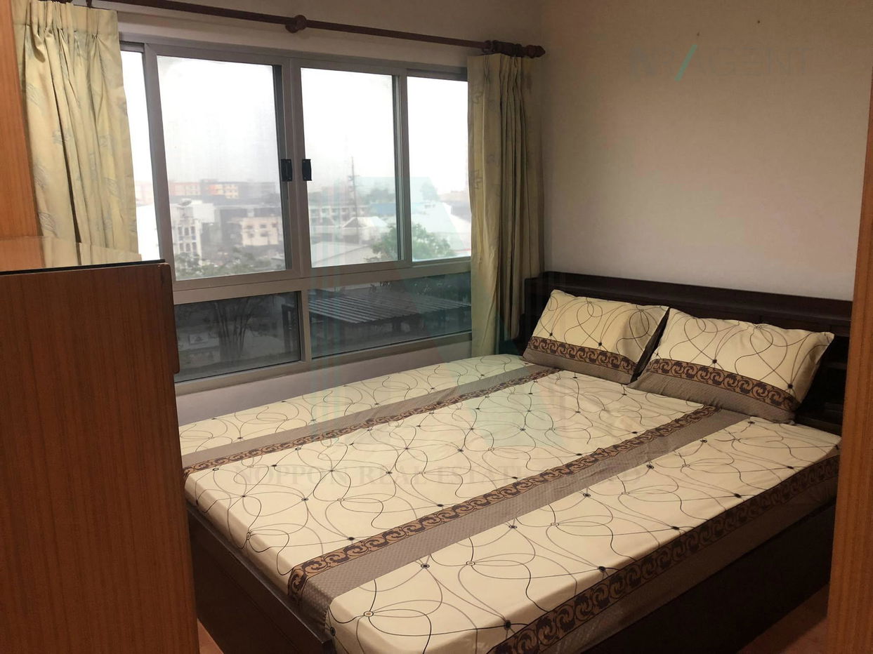 picture 🔺 For Rent Condo LUMPINI VILLE RAMKHAMHAENG 44 Building 1, Floor 6,Studio, Room size 30 sqm - 1/8