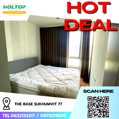Condos for rent : #R7281 🎉 301068 Condo for rent  THE BASE Sukhumvit 77