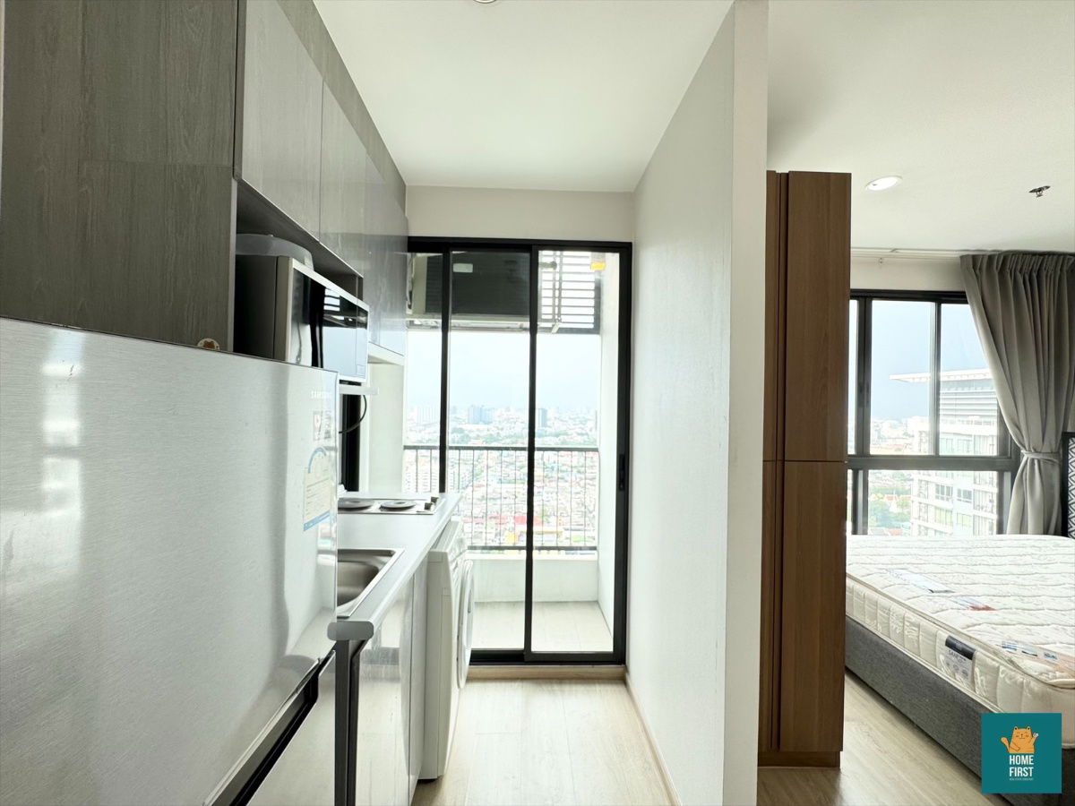 รูป Sale IDEO สาทร-ท่าพระ ชั้นสูง วิวสวย พร้อมเฟอร์ 1.79 ล้าน - รูปที่ 9/10