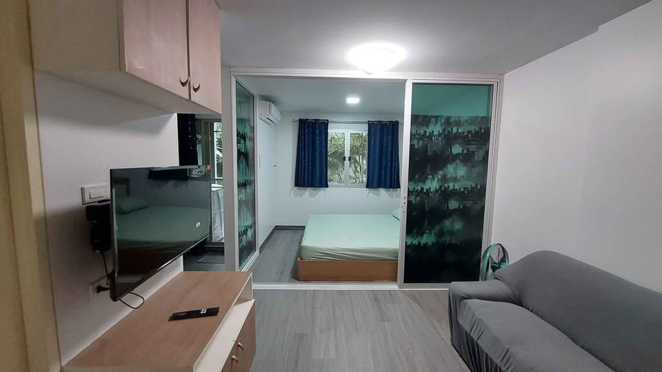 picture Condo for rent, Lumpini Town Ramintra-Lak Si (1 bedroom), 3rd floor, Building C1, Pink Line, Ramintra Station, Km 2. - 2/7