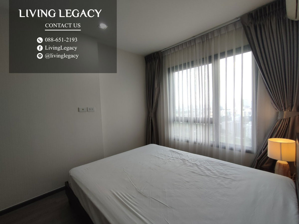 picture LWQKPH46 Condo For Rent Rich Park @ Triple Station 29 Sq.M. Floor 21 line id : @livinglegacy - 7/32