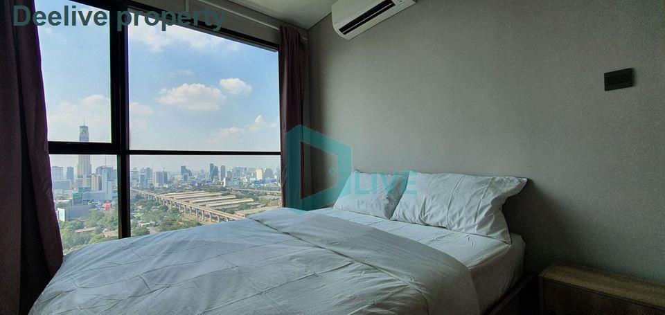 รูป DL000560 ให้เช่าคอนโด ลุมพินี สวีท เพชรบุรี - มักกะสัน (Lumpini Suite Phetchaburi - Makkasan) ใกล้ MRT เพชรบุรี พร้อมเข้าอยู่ โทรด่วน 0653619502 LineID @534wlwof - รูปที่ 2/8