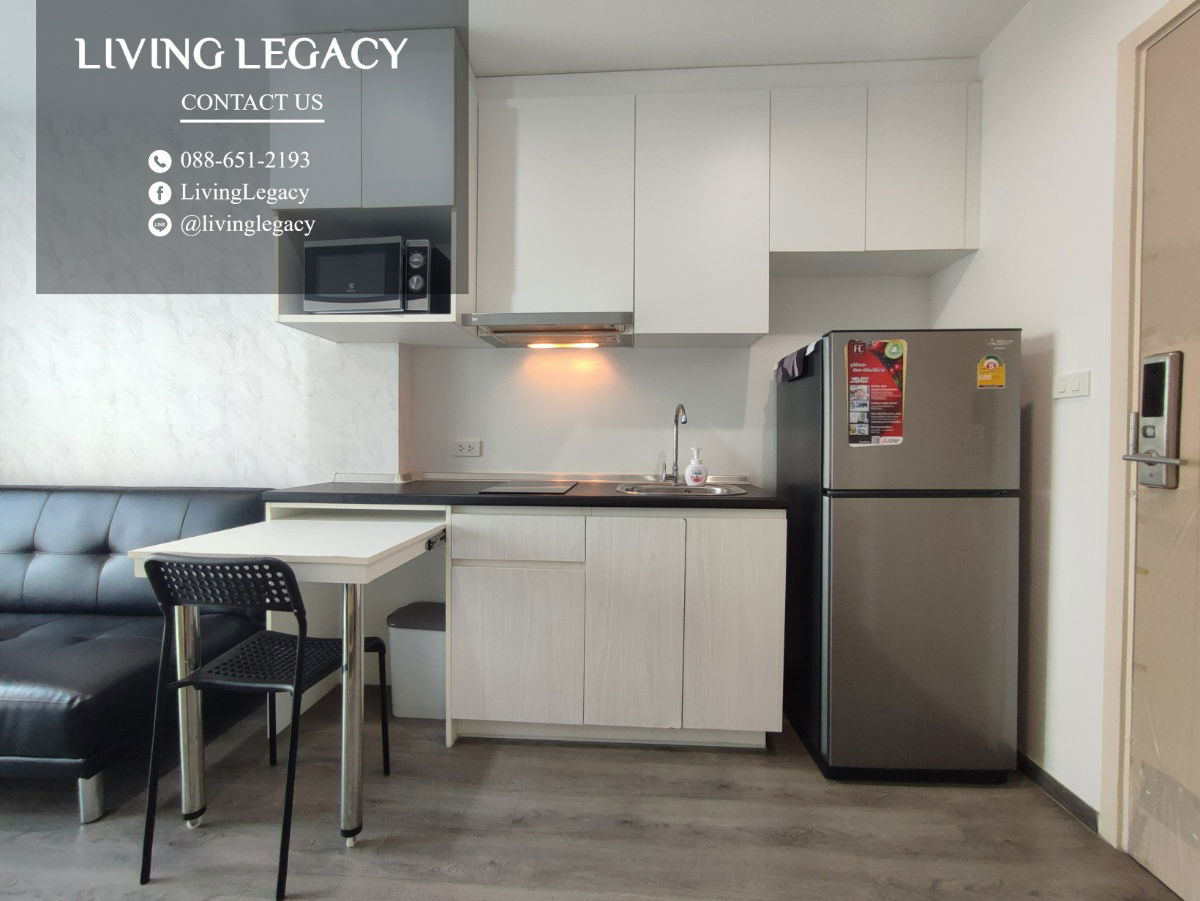 picture LWQKPH46 Condo For Rent Rich Park @ Triple Station 29 Sq.M. Floor 21 line id : @livinglegacy - 14/32