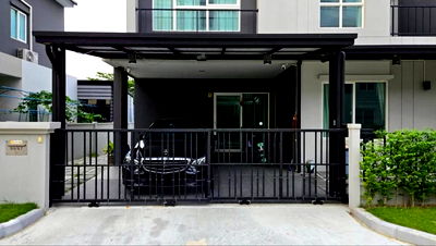 บ้านเดี่ยวให้เช่า : ให้ เช่าบ้านใหม่ พร้อมเฟอร์นิเจอร์ครบ พลีโน่ทาวน์ ราชพฤกษ์ 345 ไลน์ไอดี ✅ @ibx7531n