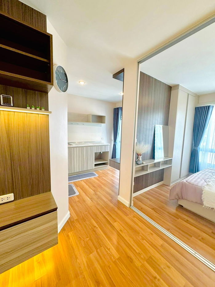 รูป ขาย V condo ลาดกระบัง เฟสB  ห้องทำเลทอง 1.45ล้าน ห้องรีโนเวทใหม่ เก็บสีใหม่ทั้งห้อง - รูปที่ 10/28