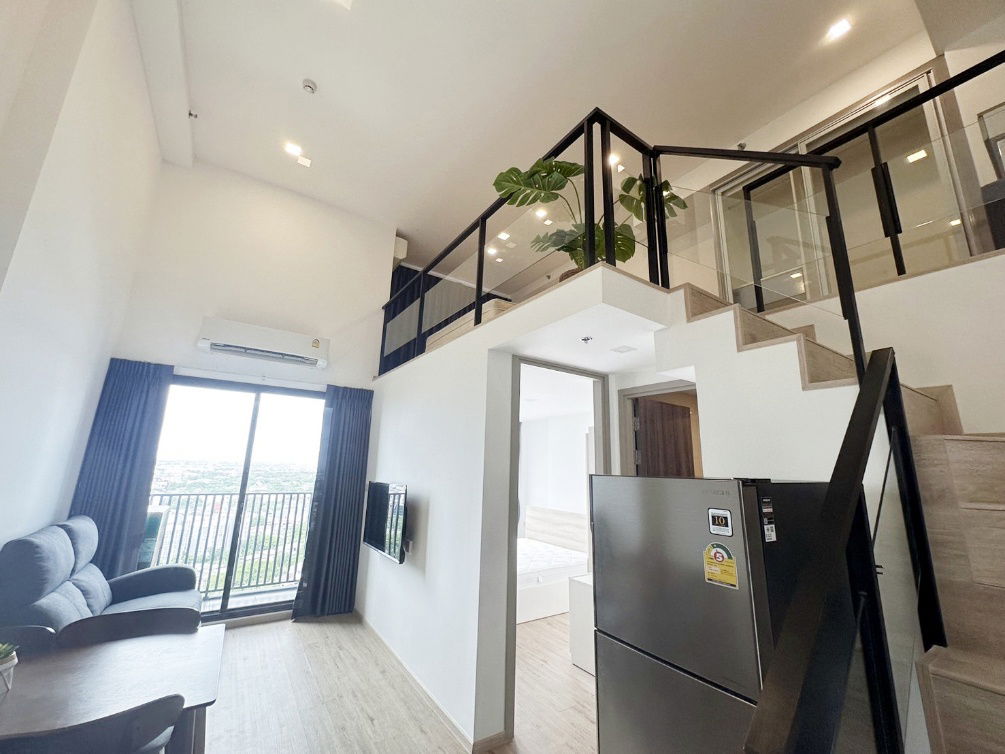 รูป ***ให้เช่า The Rich พระราม9-ศรีนครินทร์ (2ห้องนอน Duplex 2 ชั้น) *รับโปรพิเศษ* LINE : @Feelgoodhome (มี@หน้า) - รูปที่ 3/13