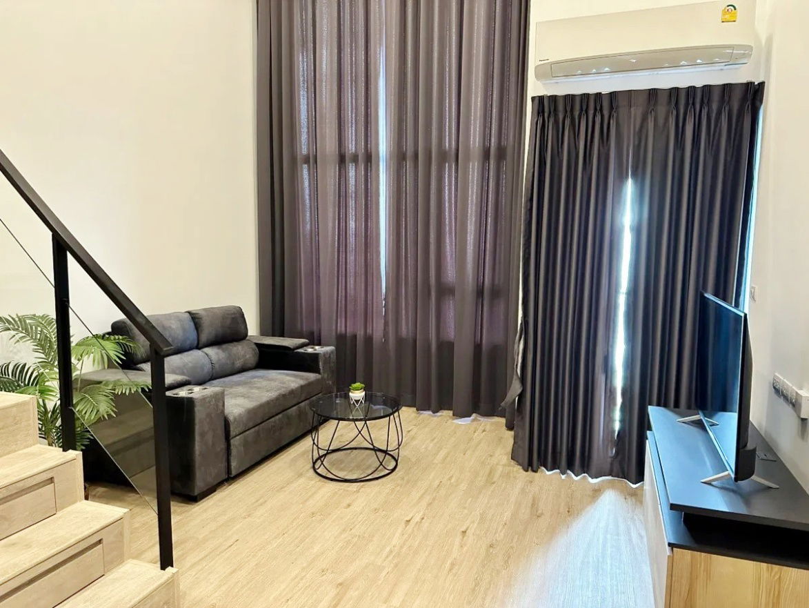 รูป คอนโดให้เช่า The Rich พระราม 9-ศรีนครินทร์ (แต่งครบ!!! ตรงปก) ใกล้ Airport Link - รูปที่ 4/12