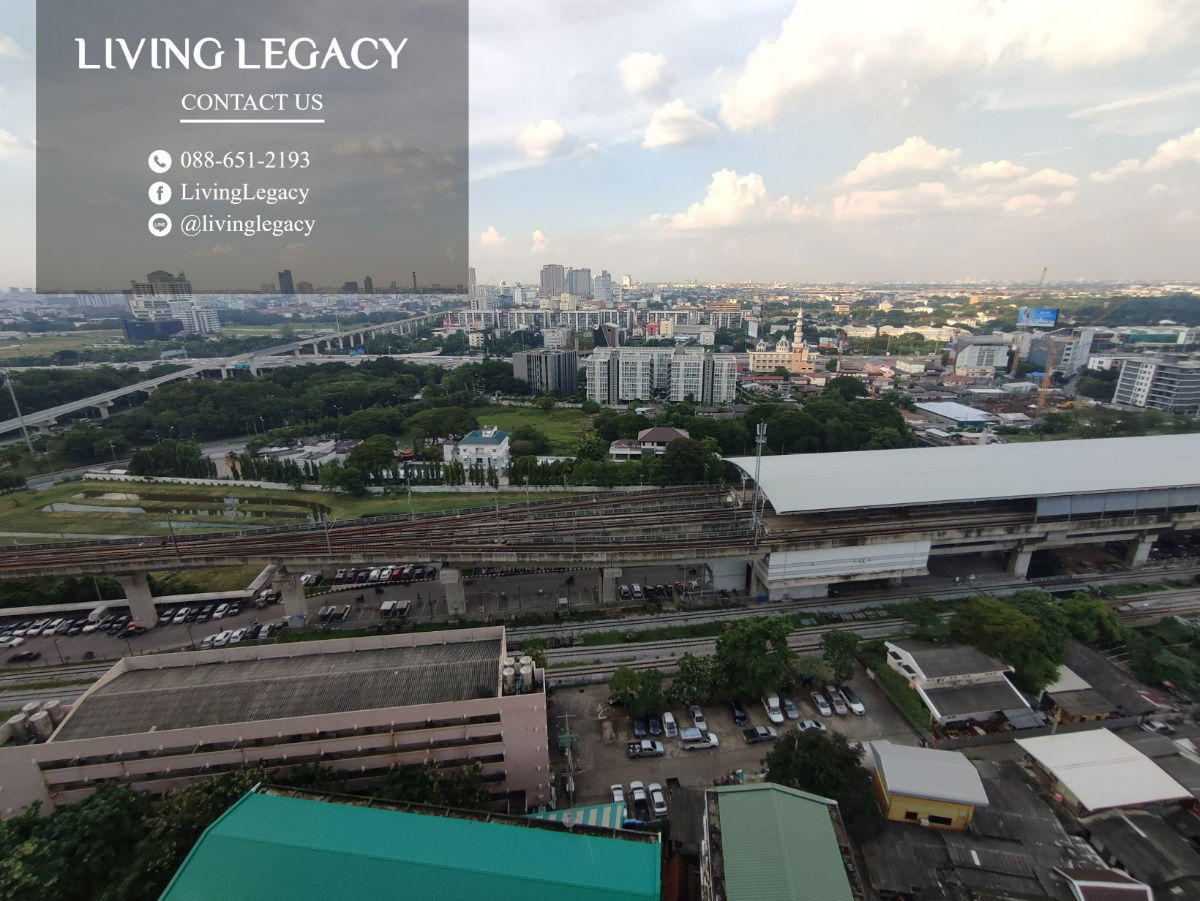 picture LWQKPH46 Condo For Rent Rich Park @ Triple Station 29 Sq.M. Floor 21 line id : @livinglegacy - 11/32