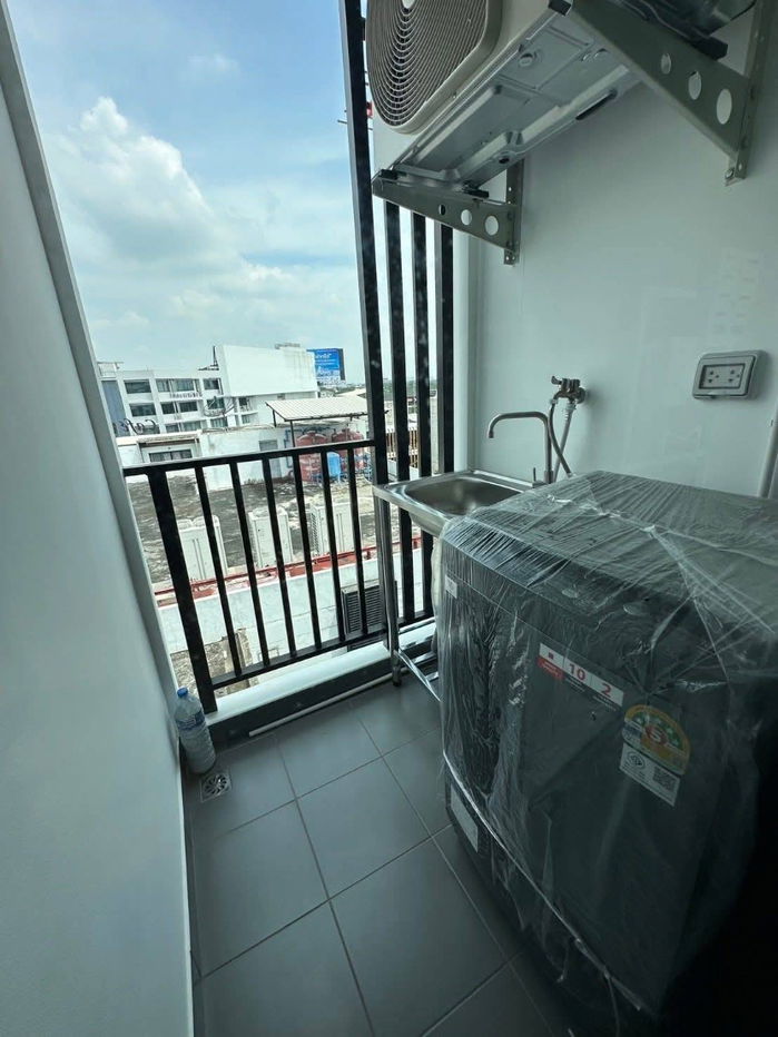 picture Condo for rent: RYE Hua Mak, near Airport Link Hua Mak, beautiful room, good price, ready to move in - 8/9