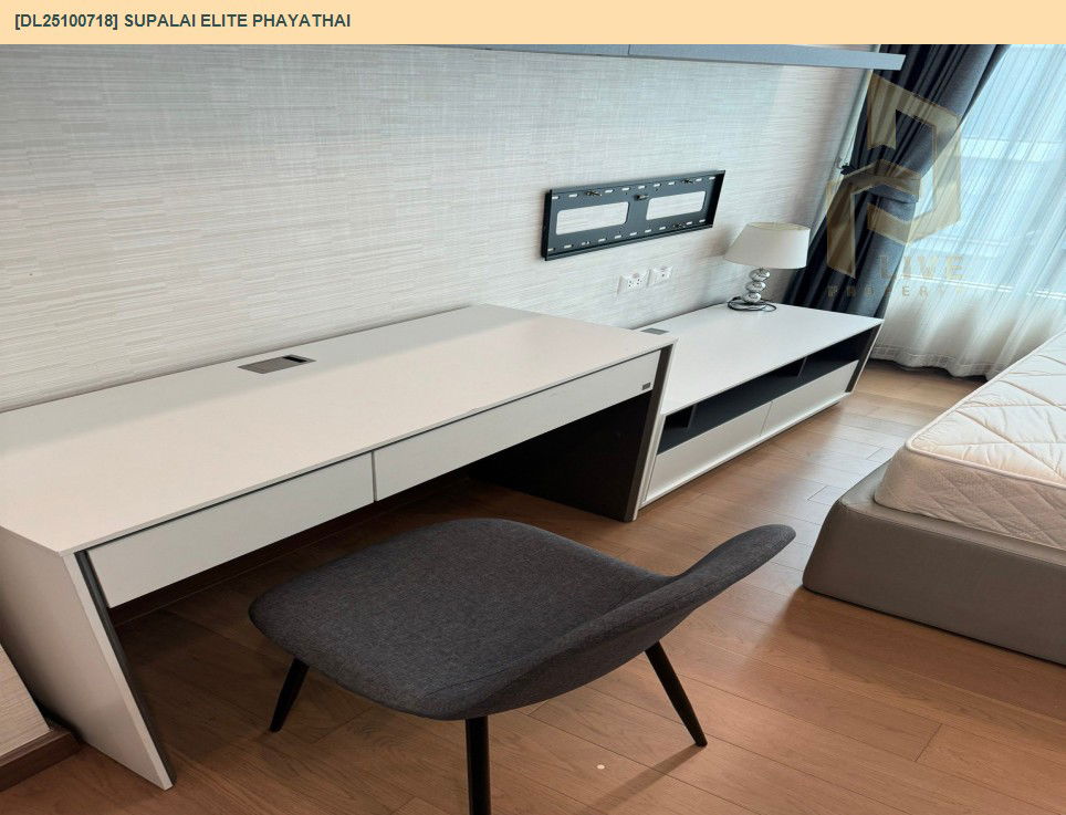 รูป DL25100718 ให้เช่าคอนโด ศุภาลัย เอลีท พญาไท (Supalai Elite Phayathai) ใกล้ BTS พญาไท พร้อมเข้าอยู่ โทรด่วน 0653619502 LineID @534wlwof - รูปที่ 7/19