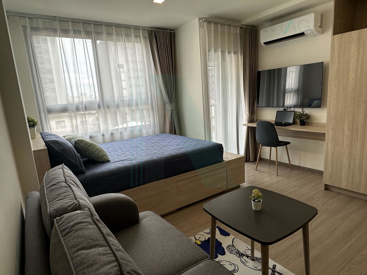 picture 🚩 For Rent Condo THE MUVE PRADIPAT Building 1, Floor 6,1 bed room, Room size 24 sqm - 1/8