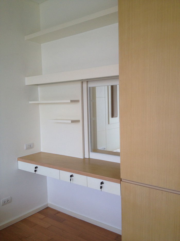 picture 1 bedroom for rent, fully furnish built in furniture, high floor with river view - 3/9