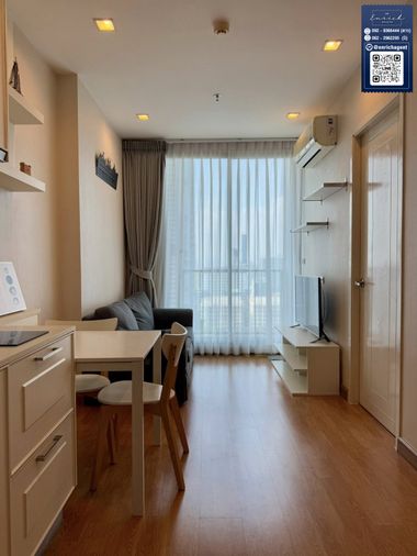 💙ให้เช่า Q House Sukhumvit 79 เครื่องใช้ไฟฟ้าครบ BTS อ่อนนุช💙 โทร.092-8366444 ดาว // Line id : @enrichagent