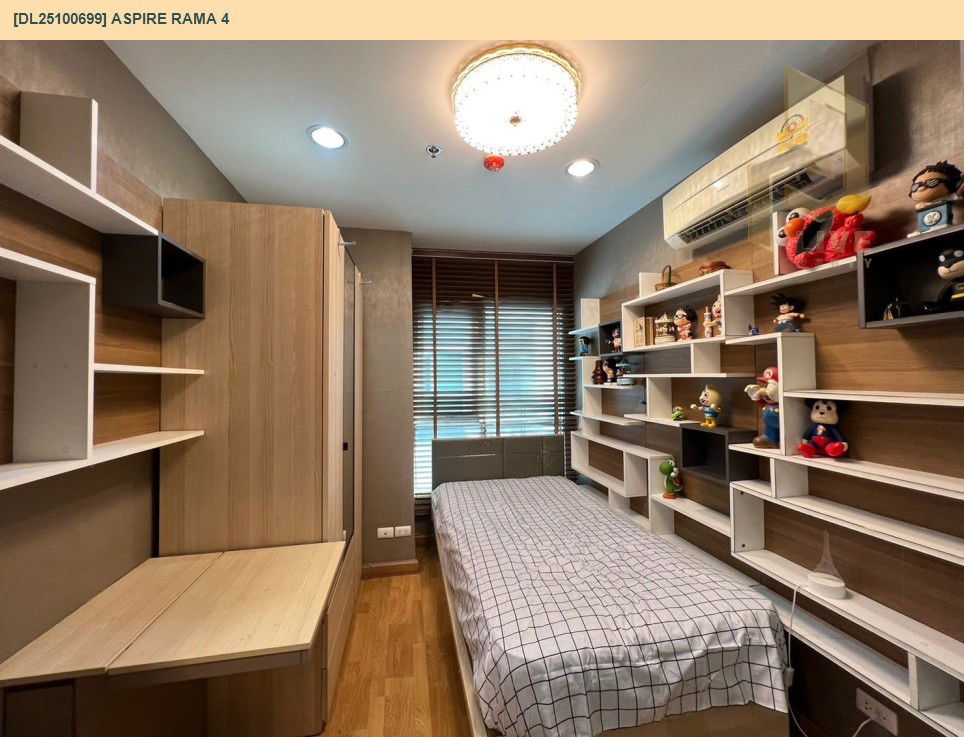 รูป DL25100699 ให้เช่าคอนโด แอสปาย พระราม 4 (Aspire Rama 4) ใกล้ BTS เอกมัย พร้อมเข้าอยู่ โทรด่วน 0653619502 LineID @534wlwof - รูปที่ 4/7