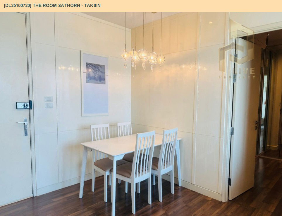 รูป DL25100720 ให้เช่าคอนโด เดอะ รูม สาทร - ตากสิน (The Room Sathorn - Taksin) ใกล้ BTS โพธิ์นิมิตร พร้อมเข้าอยู่ โทรด่วน 0614453194 LineID @162cjixi - รูปที่ 15/15