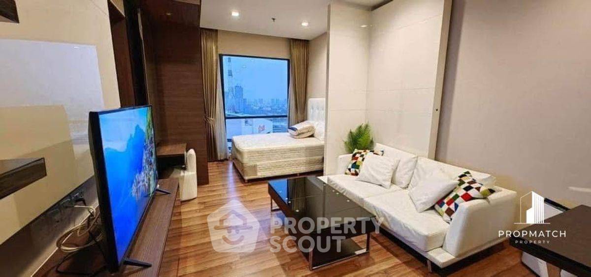 picture Studio Condo at Ivy Ampio Rachada - Rama 9 near MRT Thailand Cultural Centre (ID 2236143) - 1/6
