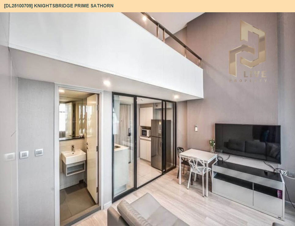 picture DL25100709 Condo for rent, Knightsbridge Prime Sathorn near BTS Chong Nonsi, ready to move in, call urgently 0638692663 LineID @897iyzll - 9/10