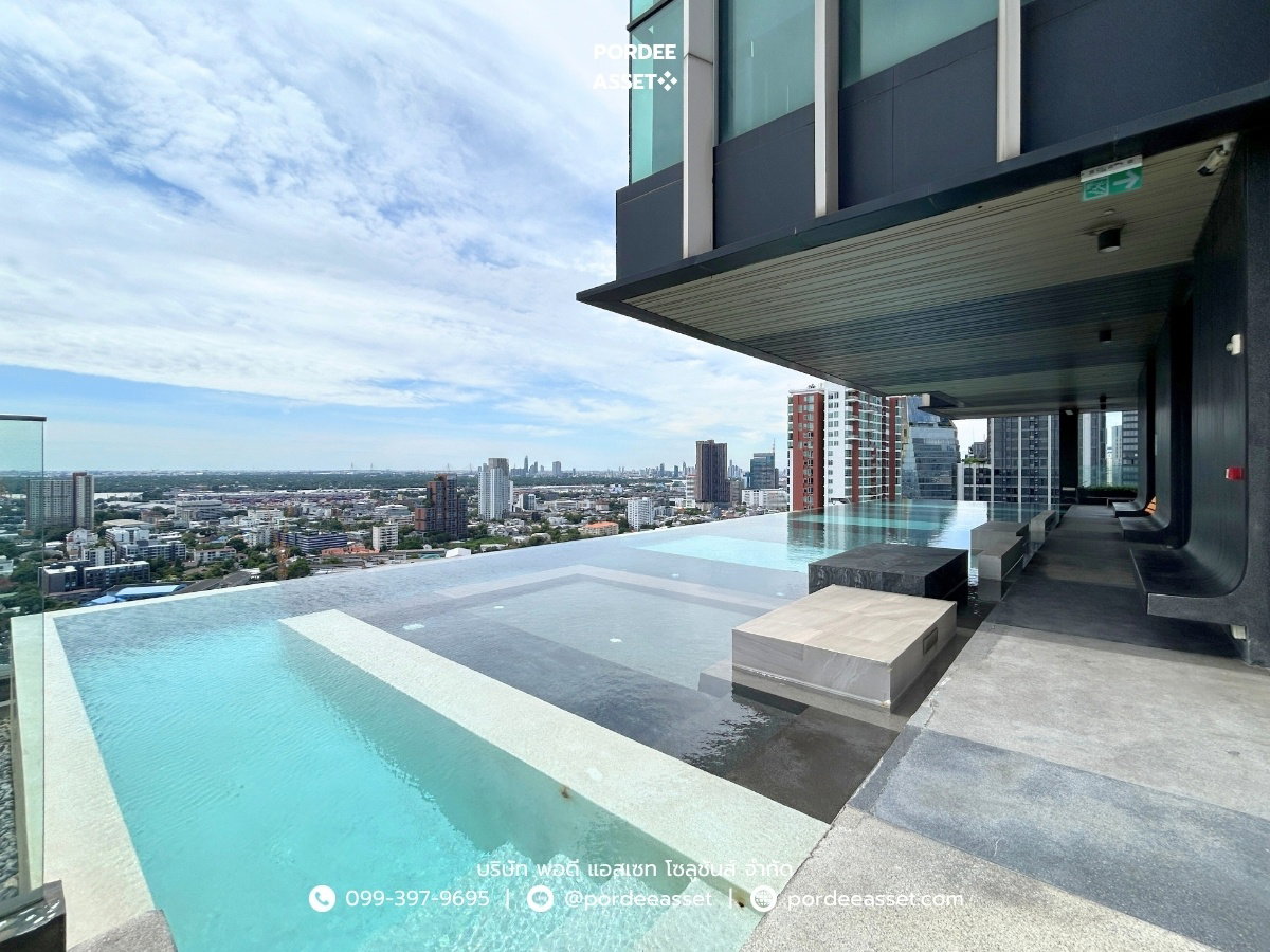 รูป คอนโดหรู Rhythm Ekkamai - ริธึ่ม เอกมัย (ขนาด 34.43 ตร.ม.) ซอยสุขุมวิท63 ใกล้รถไฟฟ้า BTS สถานีเอกมัย เพียง 300 ม. ห้องสวยพร้อมอยู่ เฟอร์นิเจอร์ครบ - รูปที่ 12/21
