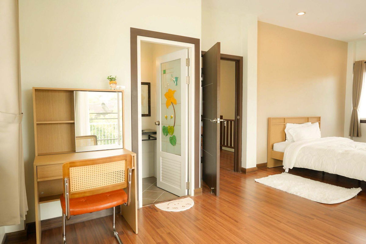 รูป 🏡 บ้านปรับปรุงใหม่ให้เช่า พร้อมเข้าอยู่ สันผีเสื้อ ใกล้โรงเรียน NIS เชียงใหม่ - รูปที่ 8/20