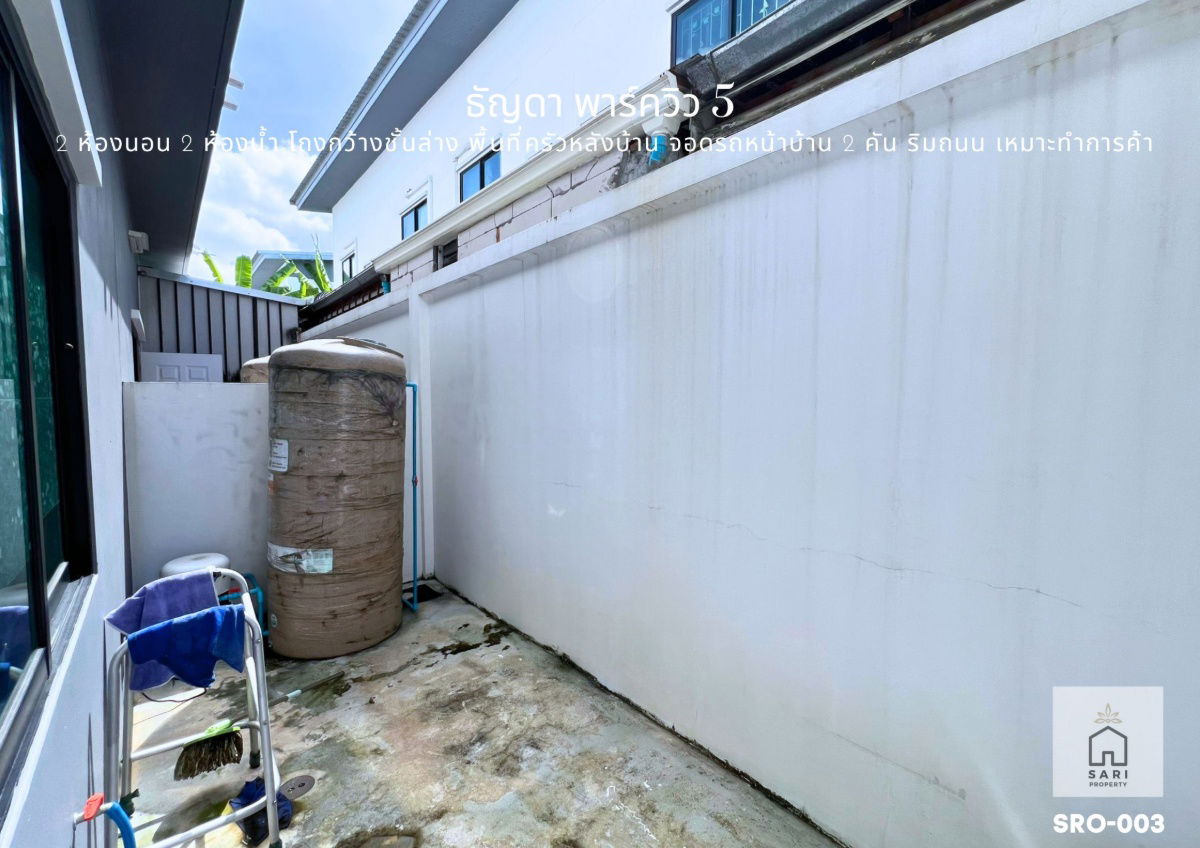 รูป ให้เช่า ทาวน์โฮมพร้อมอยู่ ธัญดา พาร์ควิว 5.1 เฟอร์ครบ ทำเลติดถนนใหญ่ เหมาะค้าขาย-ทำออฟฟิศ และอยู่อาศัยในตัว - รูปที่ 11/18