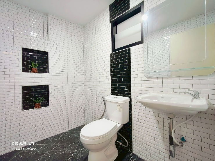 รูป บ้านโซนคลองสามวา​ ถนนหทัยราษฎร์​ หมู่บ้านเมืองประชา​ แขวงสามวาตะวันตก​ เขตคลองสามวา​ กรุงเทพฯ​ นัดหมายชมบ้าน​ 085-318-6868​☎️​ - รูปที่ 6/10