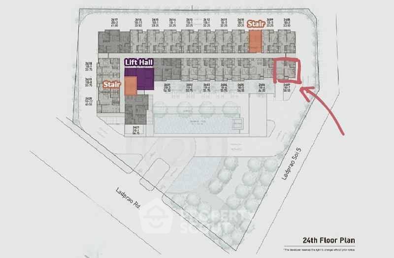picture 1-BR Condo at Ideo Ladprao 5 near MRT Lat Phrao (ID 2382001) - 17/18