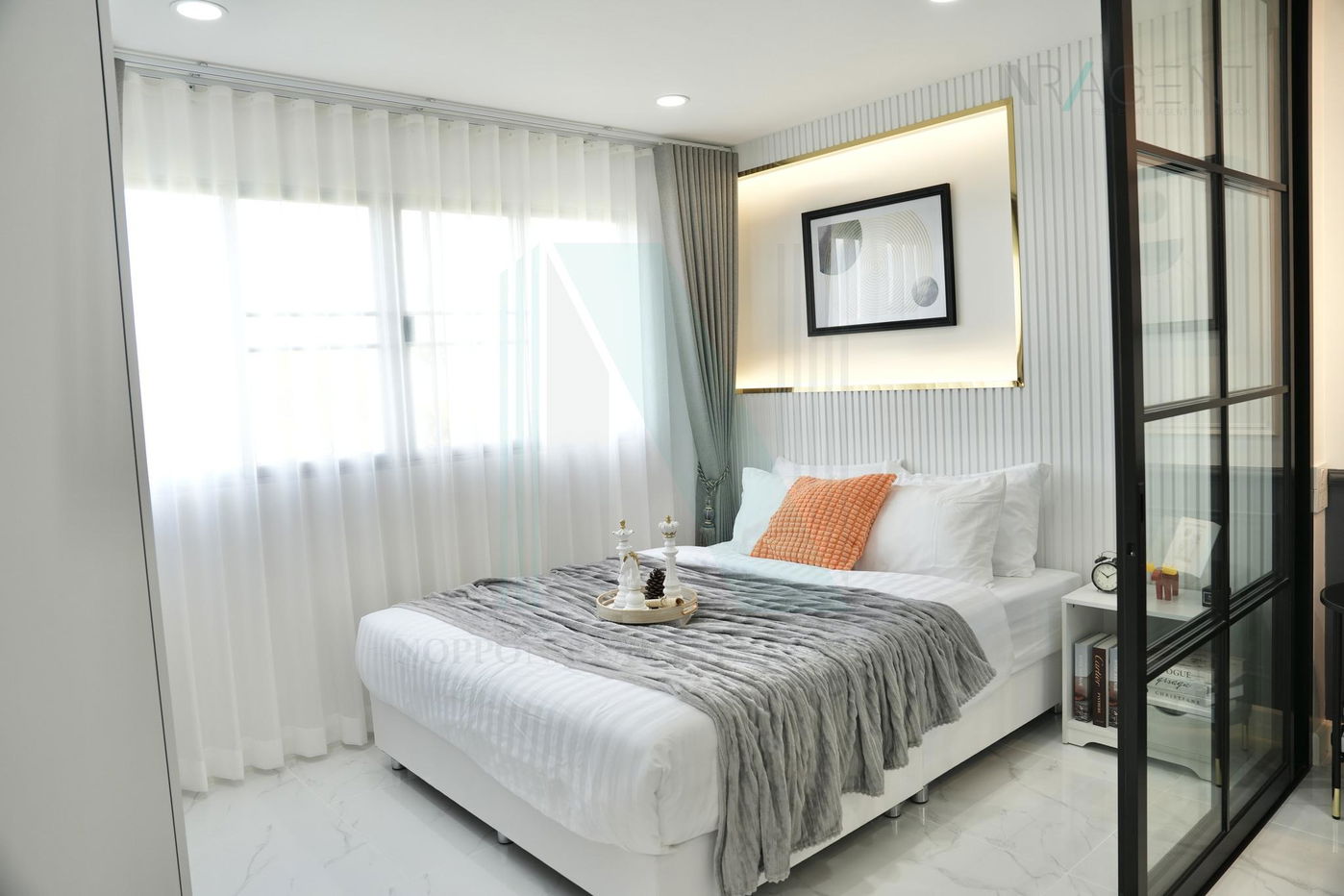 picture ð For Sell Condo LUMPINI CENTER NAWAMIN Building B, Floor 2,1 bed room, Room size 27 sqm - 1/8