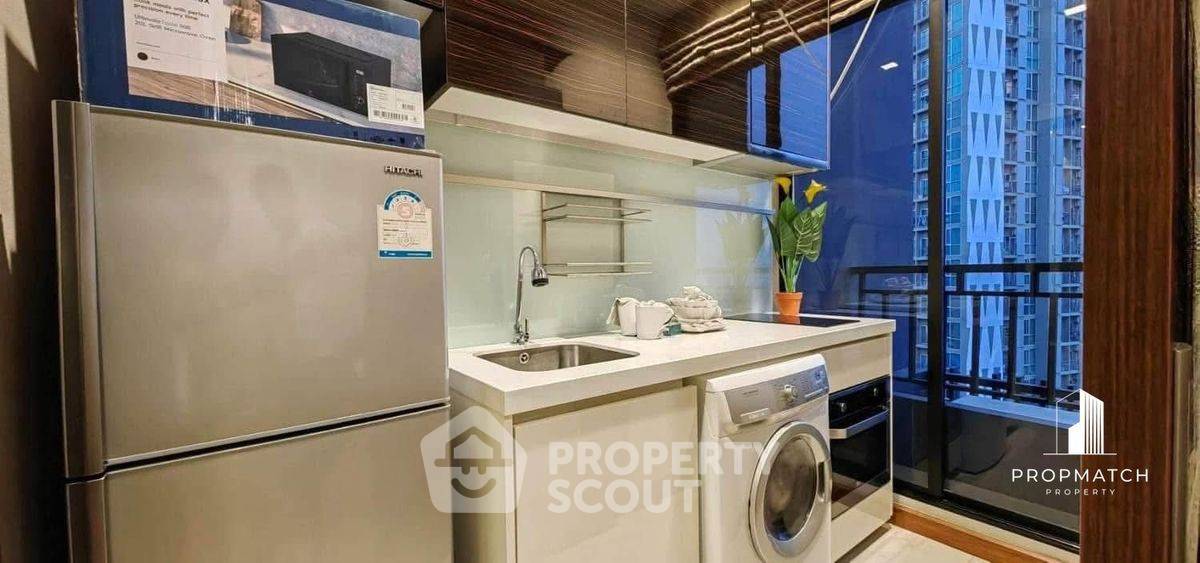 picture Studio Condo at Ivy Ampio Rachada - Rama 9 near MRT Thailand Cultural Centre (ID 2236143) - 4/6