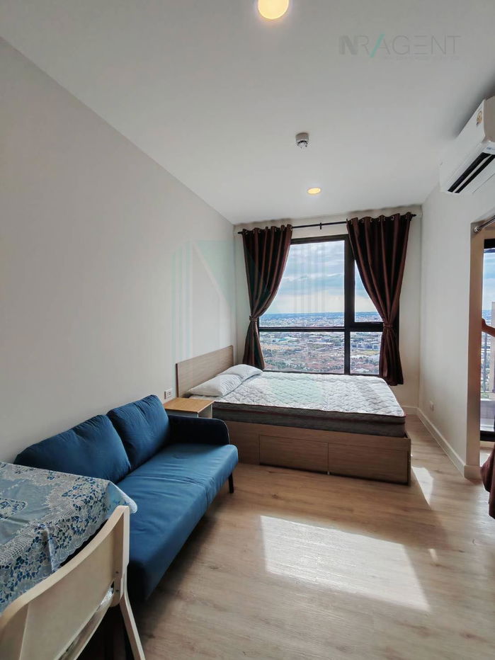 picture 🚩 For Rent Condo XIM RAMA 3 - SUKSAWAT Building 1, Floor 28,Studio, Room size 24 sqm - 1/8