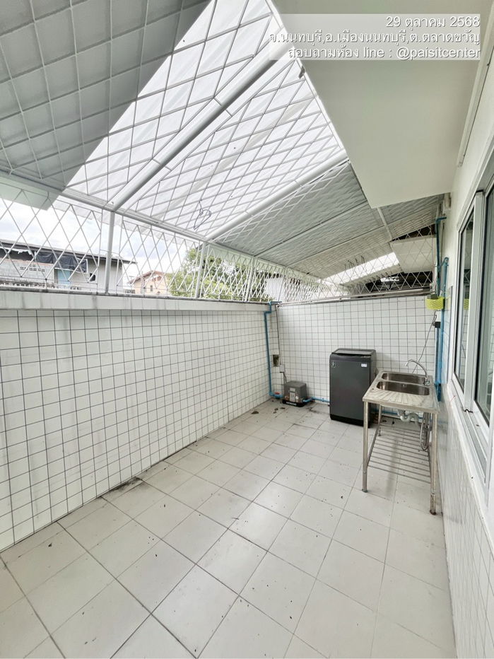 รูป ให้เช่าทาวน์โฮม อยู่ซอยเรวดี 75 ใกล้บิ๊กซี รัตนาธิเบศร์  - รูปที่ 4/8