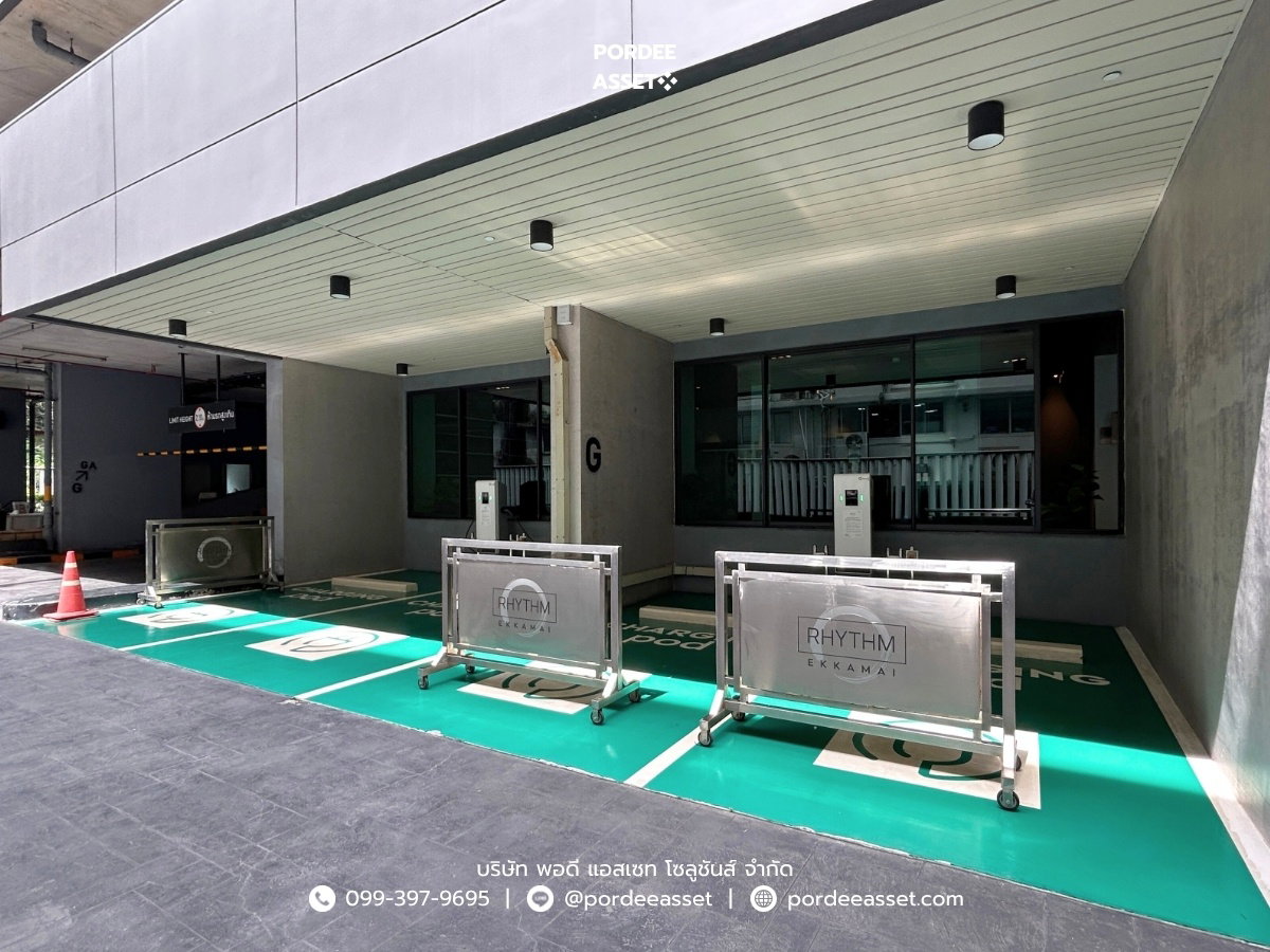 รูป คอนโดหรู Rhythm Ekkamai - ริธึ่ม เอกมัย (ขนาด 34.43 ตร.ม.) ซอยสุขุมวิท63 ใกล้รถไฟฟ้า BTS สถานีเอกมัย เพียง 300 ม. ห้องสวยพร้อมอยู่ เฟอร์นิเจอร์ครบ - รูปที่ 19/21