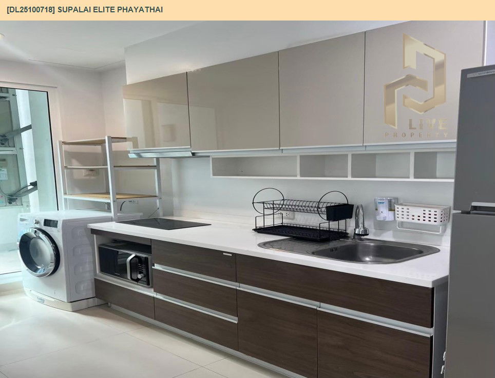 รูป DL25100718 ให้เช่าคอนโด ศุภาลัย เอลีท พญาไท (Supalai Elite Phayathai) ใกล้ BTS พญาไท พร้อมเข้าอยู่ โทรด่วน 0653619502 LineID @534wlwof - รูปที่ 18/19