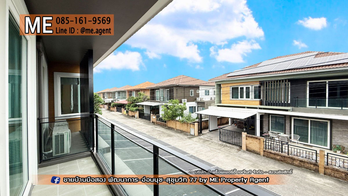 รูป ขาย บ้านเดี่ยว โกลเด้น วิลเลจ อ่อนนุช-พัฒนาการ หลังมุม  รีโนเวทใหม่ทั้งหลัง อยู่ต้นโครงการ ถูกสุดในโครงการ ใกล้ BTS ศรีนุช โทร 085-161-9569 (BL17-54) - รูปที่ 13/39