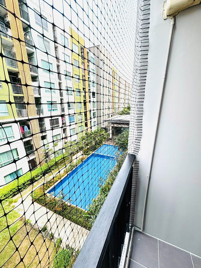 รูป ขาย V condo ลาดกระบัง เฟสB  ห้องทำเลทอง 1.45ล้าน ห้องรีโนเวทใหม่ เก็บสีใหม่ทั้งห้อง - รูปที่ 21/28