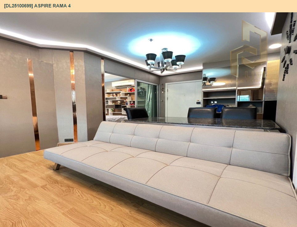 รูป DL25100699 ให้เช่าคอนโด แอสปาย พระราม 4 (Aspire Rama 4) ใกล้ BTS เอกมัย พร้อมเข้าอยู่ โทรด่วน 0653619502 LineID @534wlwof - รูปที่ 3/7