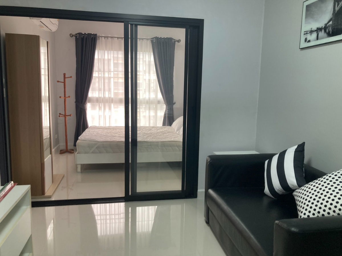 รูป ให้เช่าคอนโดเดอะคิทท์ คลองหลวง เฟอร์ครบ  👍 มีเครื่องซักผ้า👍 - รูปที่ 3/6