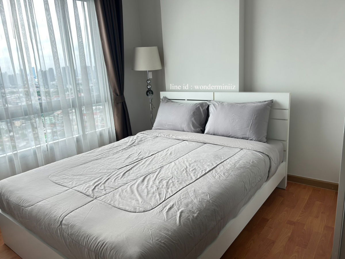 รูป ให้เช่าคอนโด เพรสซิเดนท์ สาทร-ราชพฤกษ์ เฟส 1 ขนาด 30 ตรม. 1 ห้องนอน พร้อมเฟอร์นิเจอร์และเครื่องใช้ไฟฟ้า - รูปที่ 2/8