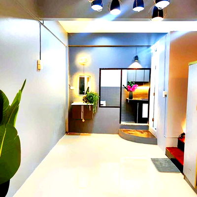 Townhouses for rent Department of Livestock Development Pathum Thani : Central Ramintra 2.6 km. luxury 2-story townhouse for rent 25sq.wa 200sqm. newly renovated modern st