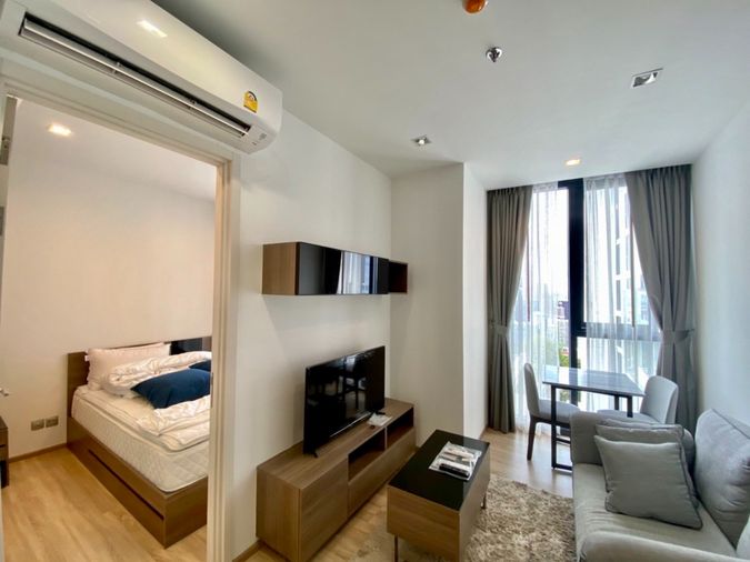 ให้เช่า คอนโดมิเนียม เดอะ ไลน์ พหลฯ-ประดิพัทธ์ 1 ห้องนอน ราคาเพียง 20,000 บาท ขนาด 34.07 ตารางเมตร ชั้น 43 วิวสูง ใกล้ BTS สะพานควาย