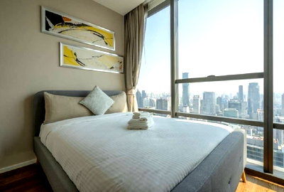 Condos for rent : ST345 For Rent: The Bangkok Sathorn — Ultra-Luxury Condo Next to BTS Surasak