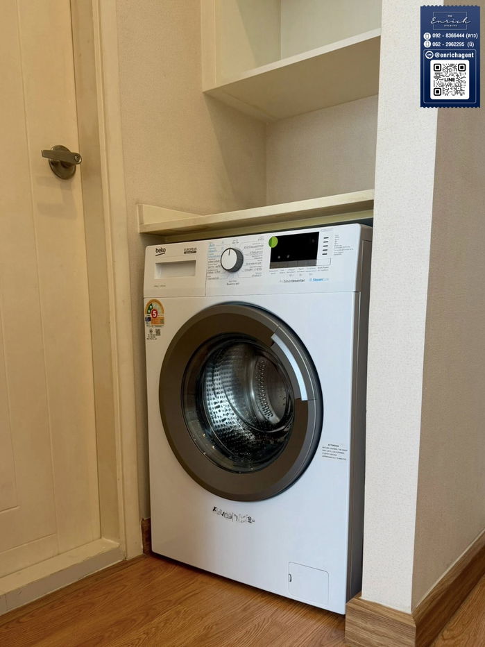 รูป 💙ให้เช่า Q House Sukhumvit 79 เครื่องใช้ไฟฟ้าครบ BTS อ่อนนุช💙 โทร.092-8366444 ดาว // Line id : @enrichagent - รูปที่ 9/11